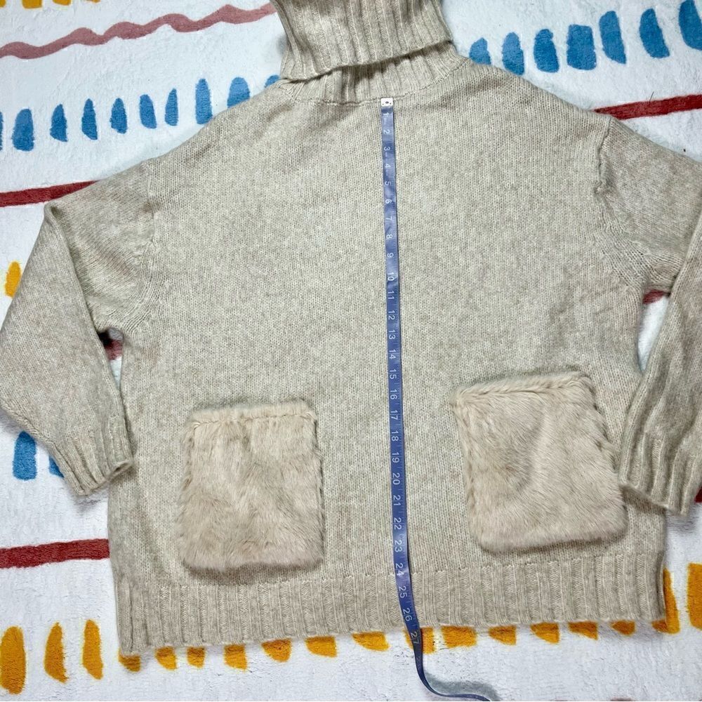 ZARA KNIT SWEATER 7% ALPACA - Picture 2 of 10